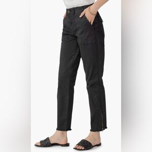 Sanctuary Peace Maker Straight Leg Ankle Pants in Black NWOT